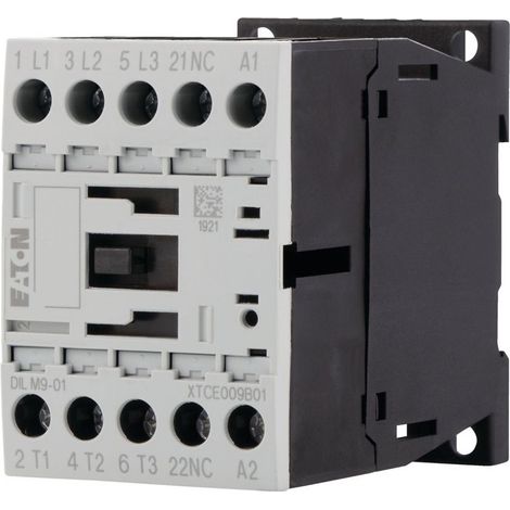 Eaton DILM9-01 Contactor de potencia, 4kW/400V, AC
