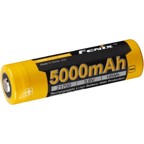 Batteria ricaricabile Li-ion 21700 FENIX ARB-L21-5000 3,7V 5000 mAh