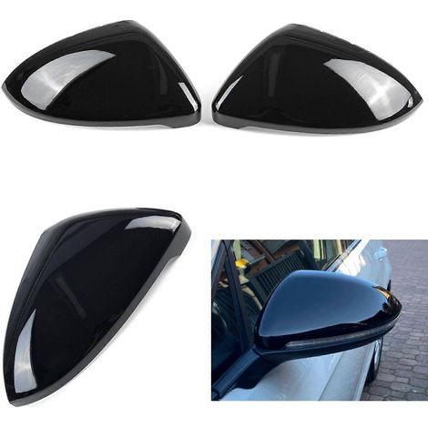 2x Coques de rétroviseurs extérieurs pour VW Golf 7 MK7 7.5GTD R (1/4)