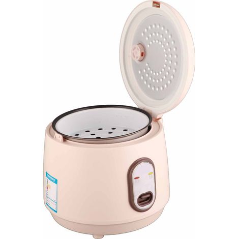Mini olla multifuncional de aleación de aluminio (2 l), con revestimiento antiadherente, portátil, multifuncional y eléctrica. (1/4)