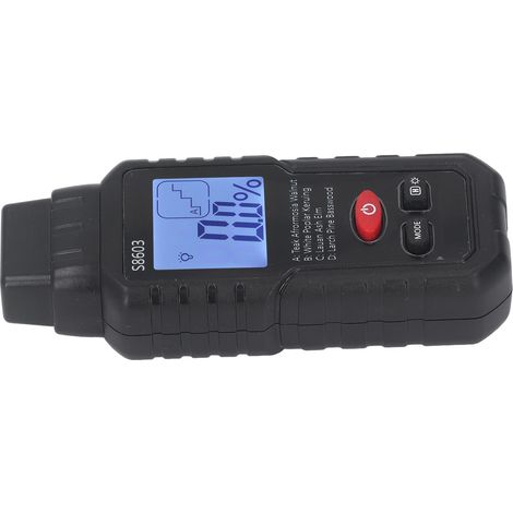 Holzfeuchtemessgerät mit Stiftanschluss, digitalem LCD-Display, Wasserleckdetektor, Holzfeuchtigkeitsmesser, Feuchtigkeitssensor (1/5)