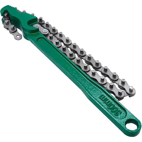 12 Inch Oil Filter Wrench Multifunctional Chain Wrench (1/5)