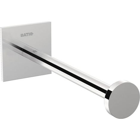 COSMIC Single Arm Toilet roll holder, Self-adhesive, Chrome, Stick Collection (1/5)