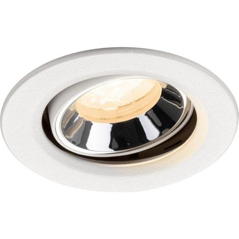 Spot encastré Numinos Move XS blanc/chrome 2700K - 40 deg - 1009339