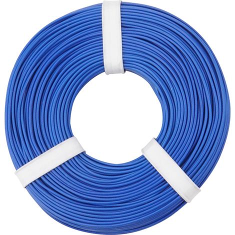 Donau Elektronik 125-052 Litze 1 x 0.25 mm² Blau 50 m