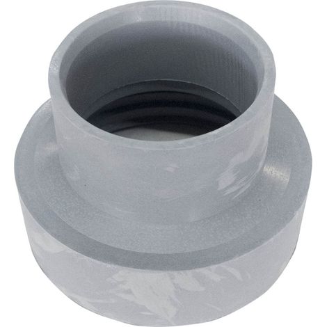 Reducción D. 50 - D. 40 de silicona para aspiración de estufas de pellets y conductos de humos