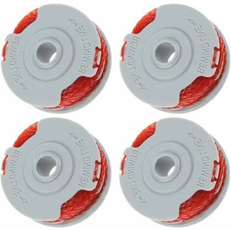 FENOPLASTICALot de 4 Bobine Fil Coupe Bordure pour Flymo FLY021 Bobine de Fil Debroussailleuse Bobine de Rechange pour flymo Coupe Bordure 36ft/1,5 mm.. (1/4)
