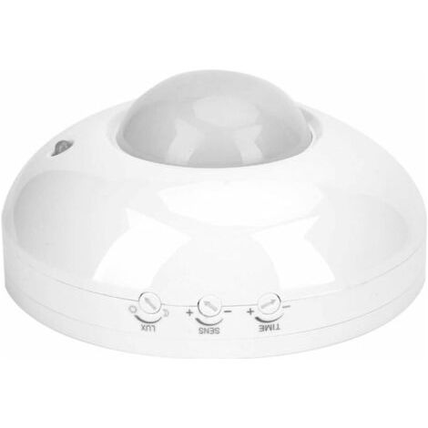 détecteur mouvement infrarouge, interrupteur d'ampoule de détecteur de capteur infrarouge de plafond de mouvement de mouvement de corps (1/5)