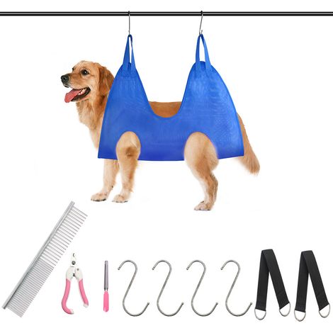 Hamac Pour Animaux - 25 Cm Ecartement Pattes - Kit Coupe-Ongles Inclu - Pour Chats Et Chiens De Petite Et Moyenne Taille - 10 Pièces (1/5)