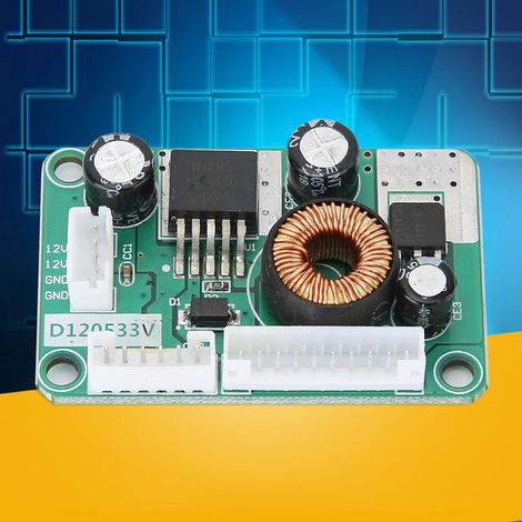 5 Pièces Convertisseur DC-DC 12V à 5V/3.3V 3A pour Arduino, Raspberry Pi et Alimentation Électronique