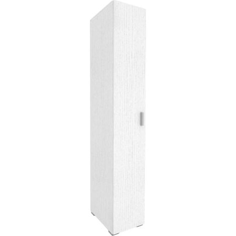 colonna multiuso 1 ante bianco fiammato 33,2x45,1x194,3 cm