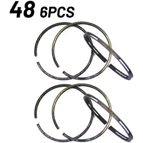 49 50 51 Segments de piston Kit de pompe à air pour compresseur d'air Pièces de rechange pour segments racleurs métalliques