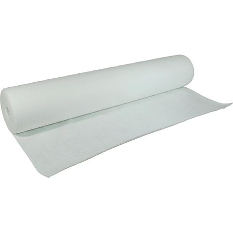 Bâche absorbante antidérapante réutilisable à base de feutre non tissé et film polyéthylène rouleau de 20x1m - THÉARD