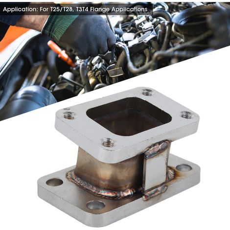 Externer Abgasbypassventilflansch für T25 T2 auf T3 Abgasadapterflansche und Turbolader (1/5)