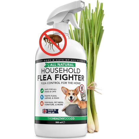 500ml Naturel Spray Anti Puces Chat & Chien (1/5)