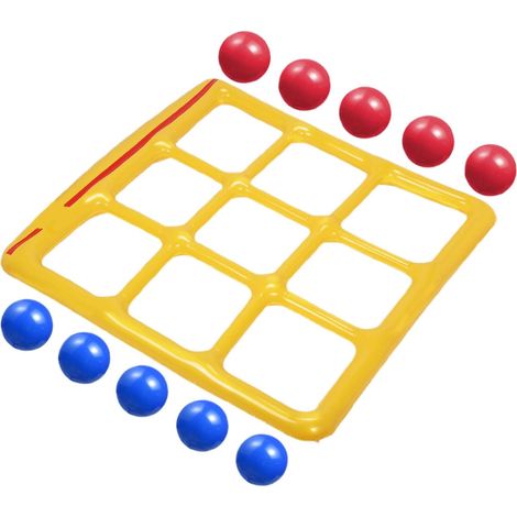 Jeux de piscine - Jeux de piscine gonflables, jeux de piscine amusants pour enfants Jeux de piscine pour enfants, jeux de piscine, bouée gonflable avec 10 activités à balles (1/5)