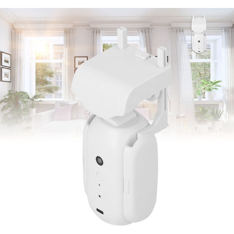Moteur de rideau automatique intelligent 5 V pour maison connectée - Installation sans rail, robot de rideau intelligent contrôlé par tringle romaine (1/5)