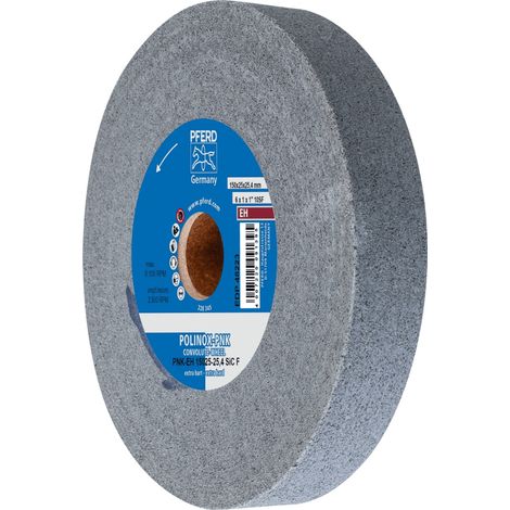 PFERD TOOLS POLINOX Gewickeltes Vlies-Rad PNK Ø 150x25 mm Bohrung-Ø 25,4 mm Extrahart SIC Fein für Finish (1/3)