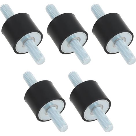 5pcs Silentblocs Moteur M8 en Caoutchouc Anti-vibrations 25 X 20 Mm Compatible avec GX160 (1/5)