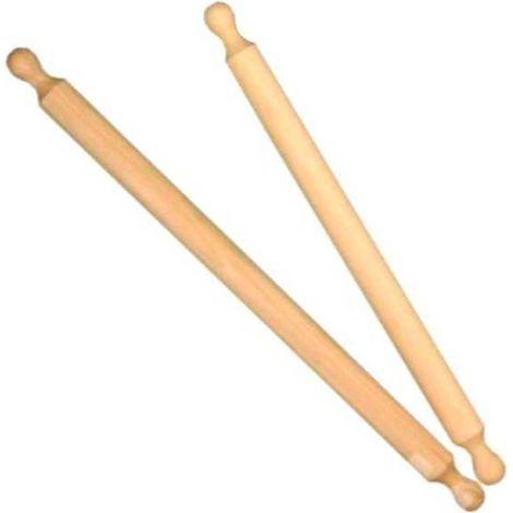 Rodillo de madera fijo de 40 cm
