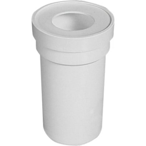 Manicotto di prolungamento wc Ø110 mm in polipropilene bianco per sistema di scarico bamplast pp-tech bampi bsk110235