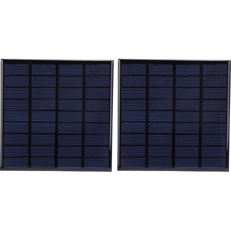 Stück Epoxid-Solarpaneele 2W DC9V für Spielzeugladegerät mit 100cm Kabel