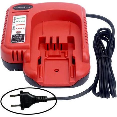 Chargeur rapide de rechange pour batterie Black & Decker compatible avec les batteries Black and Decker 9,6 V 12 V 14,4 V 18 V 24 V NiCad et NiMh HPB18-OPE HPB14 HPB12 HPB96 BDCCN24 BDFC240 Firestorm. (1/5)