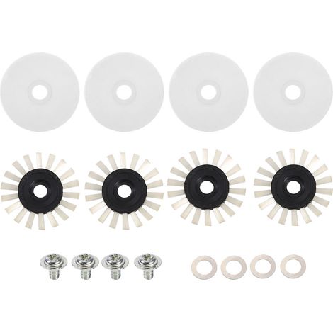16 pièces Couvercle de Brosse Rond Joint Vis pour Machine à Tricoter Silver Reed SK280 SK840 SK580 (1/5)