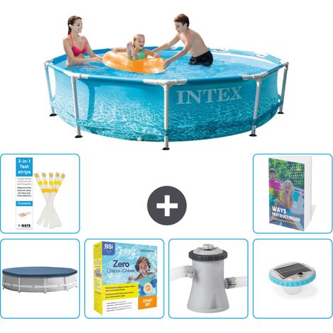 Frame Pool Rund - 305x76 cm - 7-teilig S4