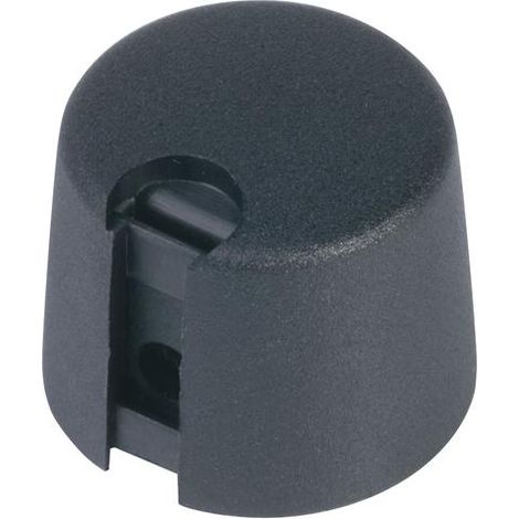 OKW A1020069 Schwarzer Drehknopf 20 mm für Geräte