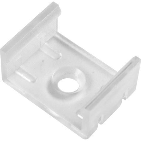 Clip luminaria interlusa al002 transparente para tira LED
