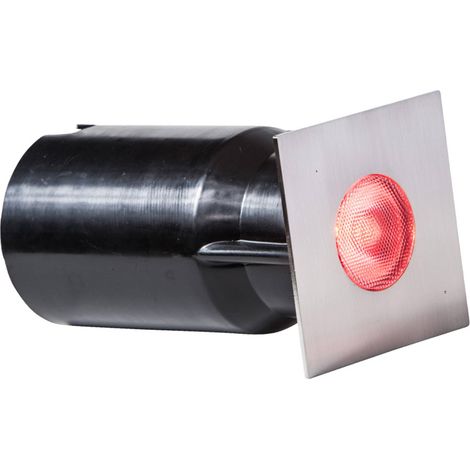 Heissner L464-00 SMART LIGHT Decklight, 3W, RGB, Edelstahl, "quadratisch (1/3)