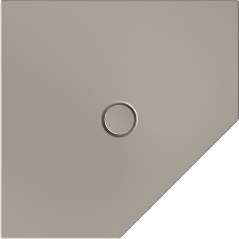 BetteFloor Caro plato de ducha pentagonal con BetteGlasur Plus, (1/5)