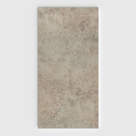 VAROBATH - Receveur de douche 3D Plaster 90x200 - Modèle Betonik effet ciment (1/5)