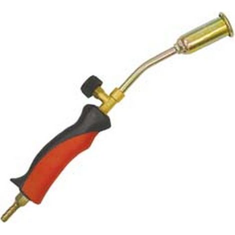 1BL CANNELLO RISCALDO A GAS DA ASFALTISTA CON RUBINETTO CM.40 - bruciatore  mm.25
