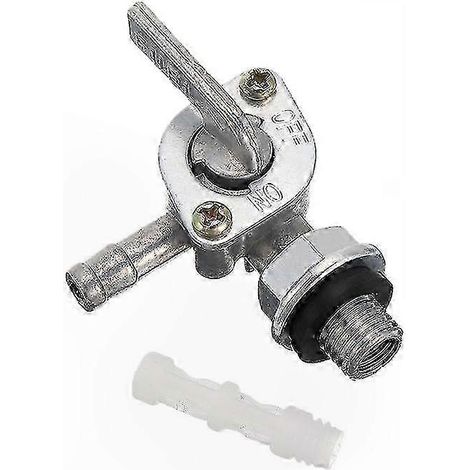 Robinet de réservoir de carburant universel 10 mm pour quad, moto tout-terrain, karting, pièce de rechange pour générateur (1/4)