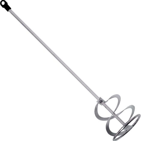Mélangeur turbine hélicoïdal pour peinture, colle, mortier, ciment 100 mm (1/2)