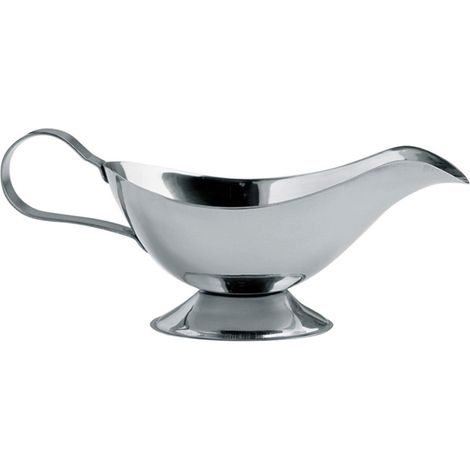 Saucière en INOX Poli Effet Miroir 10 oz
