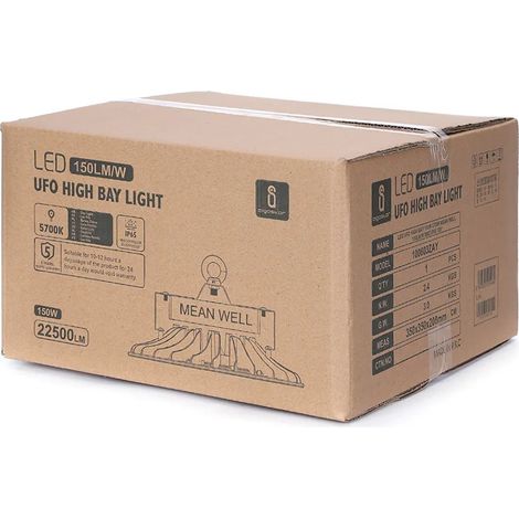Projecteur d'extérieur aigostar led spotlight 150W 22500 lumens (1/3)