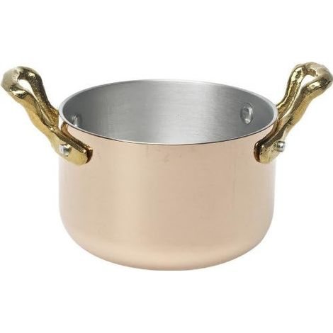 BALLARINI Casseruola 2 Maniglie D 10 Cm Alluminio Rame