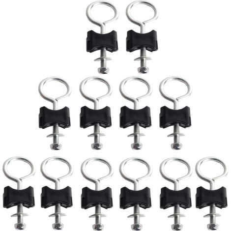 Accesorios para trampolines: Tornillos de fijación para trampolines, juego de 6 piezas para trampolines grandes y pequeños. (1/5)