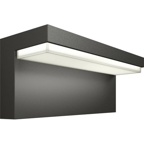 Philips LED Bustan 8720169257252 Applique LED extérieure LED 3.8 W anthracite (1/5)