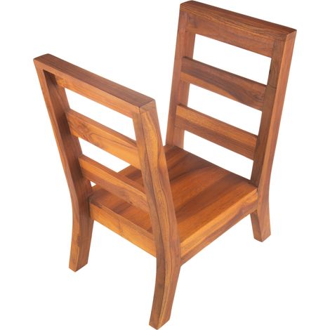 PrimeMatik - Revistero de Madera de Teca para la organización de libros, revistas y periódicos en forma de U