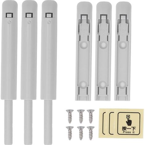 de loquet de porte d armoire Haofy 3 pièces à fermeture (1/5)