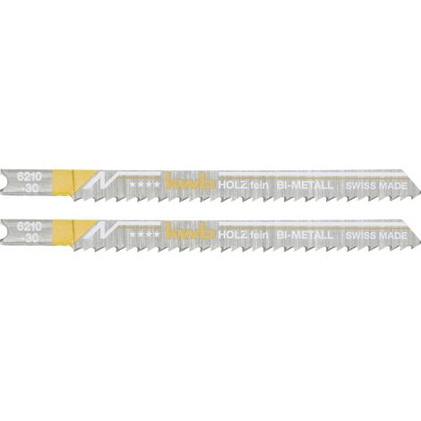 kwb 621030 Lame per seghetto alternativo, lavorazione del legno, affilate a fondo conico, bimetalliche 2 pz. (1/2)
