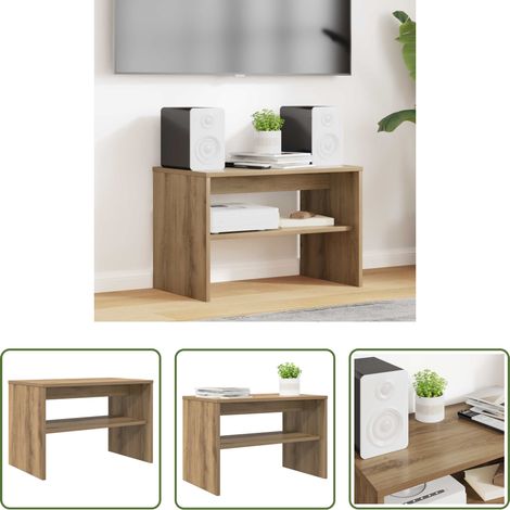 TV-Schrank Eiche - TV-Schränk Artisan-Eiche 60 x 35 x 40 cm Holzwerkstoff (1/5)