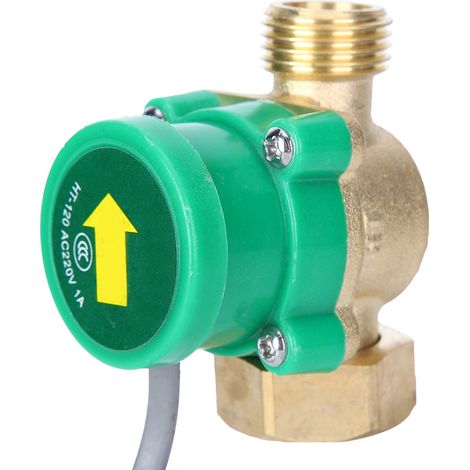 Capteur de débit de pompe à eau, interrupteur de tuyauterie, commande électronique de pression automatique, robinet 220 V (1/5)
