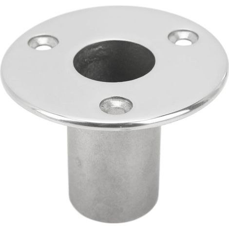 Base De Main Courante - Acier Inoxydable 304 - Angle 90 Degres - Pour Tube 25 Mm - Marine Yacht - 1 Piece (1/5)