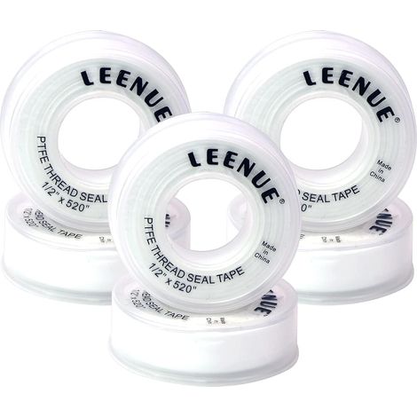 Ruban d'étanchéité, ruban d'étanchéité PTFE, 5 pièces (1/5)