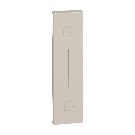 Cover illuminabile simbolo “Entra & Esci” Bticino living now COLORE SABBIA kM40 (1/2)